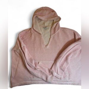 American Eagle Outfitters Pink Hooded Sweater